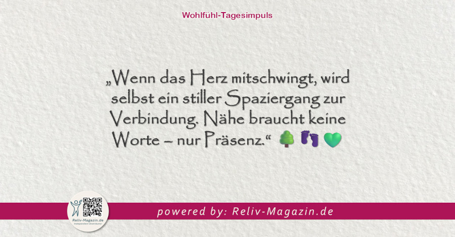 Dein Wohlfühl-Tagesimpuls powered by: Reliv-Magazin.de